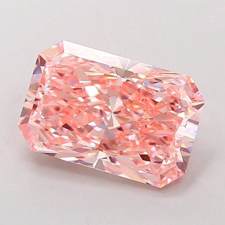 Loose Diamond - RADIANT 3.06ct Fancy Vivid Pink VS2 (1 of 1)