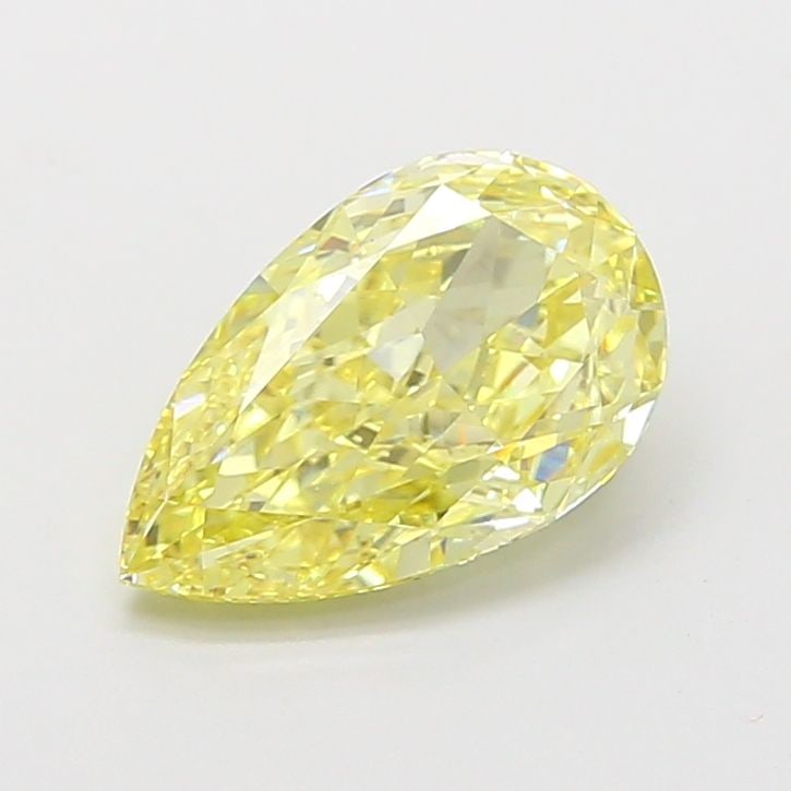 Loose Diamond - PEAR 2.07ct Fancy Intense Yellow VS1: Loose Diamond - PEAR 2.07ct Fancy Intense Yellow VS1 Source: This is a real non-mined Diamond that has been grown in a lab Shape: PEAR Carats: 2.07 Color: Fancy Intense Yellow Certification: IGI Video