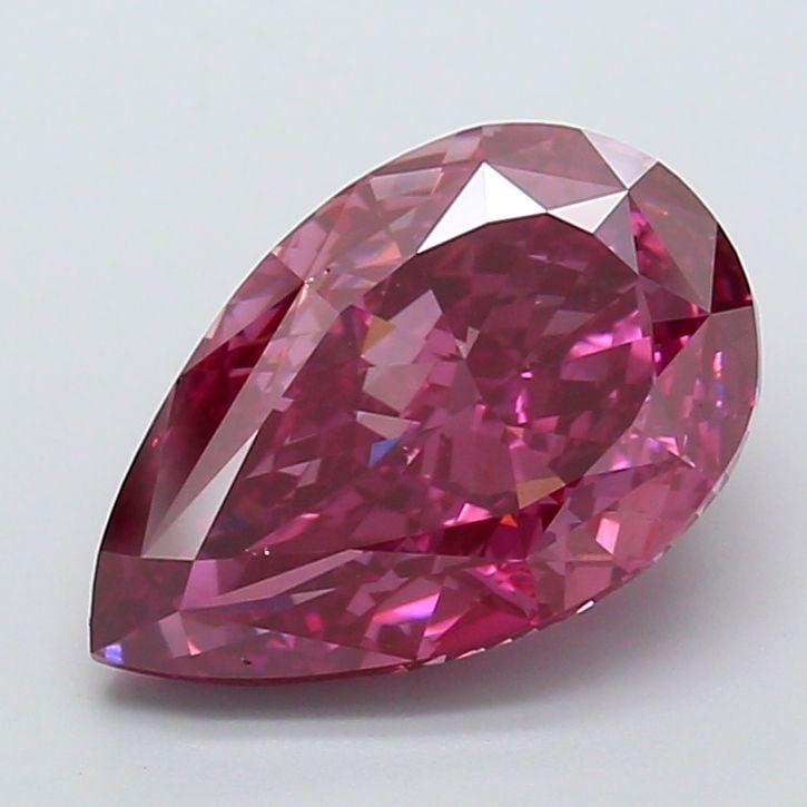 Loose Diamond - PEAR 4.97ct Fancy Vivid Brown VS1: Loose Diamond - PEAR 4.97ct Fancy Vivid Brown VS1 Source: This is a real non-mined Diamond that has been grown in a lab Shape: PEAR Carats: 4.97 Color: Fancy Vivid Brown Certification: NONE Video: