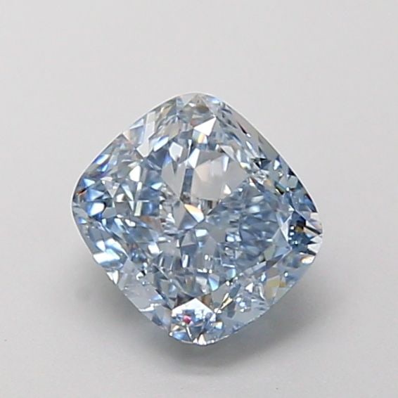 Loose Diamond - CUSHION MODIFIED 1.44ct Fancy Intense Blue VS1: Loose Diamond - CUSHION MODIFIED 1.44ct Fancy Intense Blue VS1 Source: This is a real non-mined Diamond that has been grown in a lab Shape: CUSHION MODIFIED Carats: 1.44 Color: Fancy Intense Blue Cert
