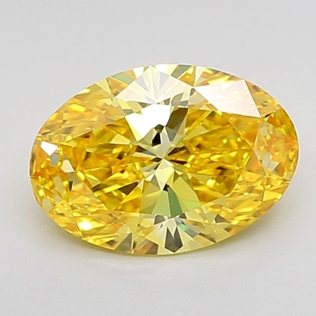 Loose Diamond - OVAL 1.53ct Fancy Vivid Yellow IF: Loose Diamond - OVAL 1.53ct Fancy Vivid Yellow IF Source: This is a real non-mined Diamond that has been grown in a lab Shape: OVAL Carats: 1.53 Color: Fancy Vivid Yellow Certification: IGI Video: