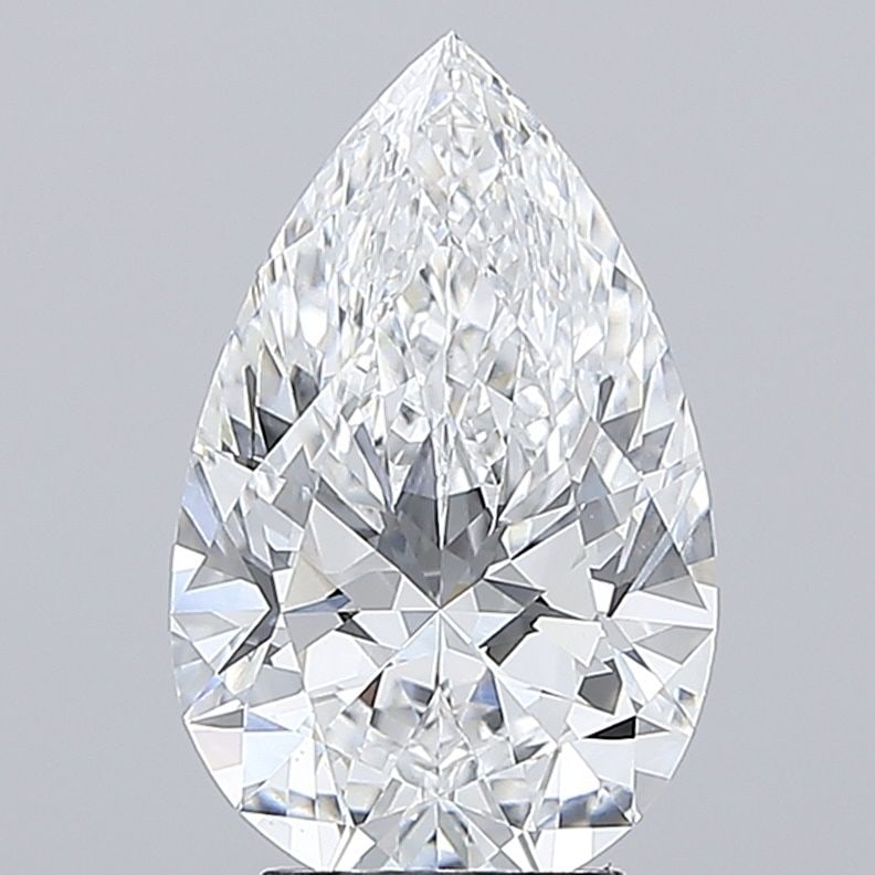 Loose Diamond - PEAR 4.02ct D VVS2: Loose Diamond - PEAR 4.02ct D VVS2 Source: This is a real non-mined Diamond that has been grown in a lab Shape: PEAR Carats: 4.02 Color: D Clarity: VVS2 Certification: IGI Video: