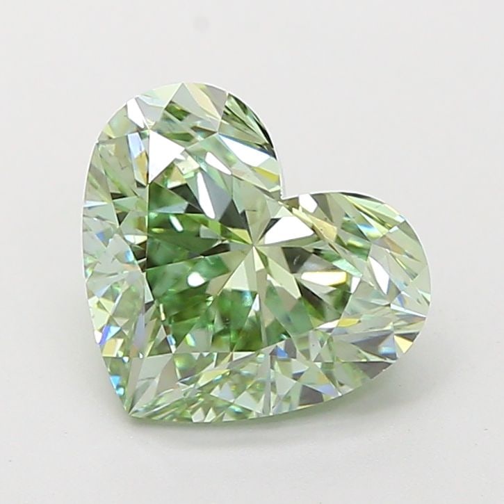 Loose Diamond - HEART 3.09ct Fancy Intense Green VS2: Loose Diamond - HEART 3.09ct Fancy Intense Green VS2 Source: This is a real non-mined Diamond that has been grown in a lab Shape: HEART Carats: 3.09 Color: Fancy Intense Green Certification: IGI Video