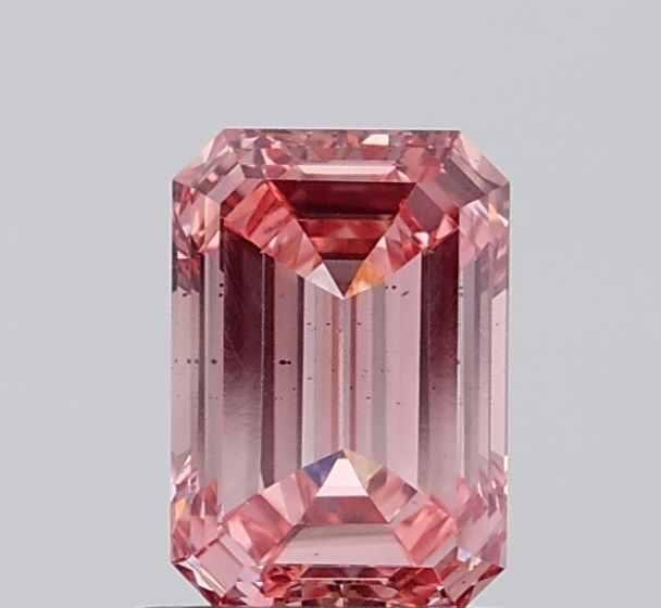 Loose Diamond - EMERALD 1.14ct Fancy Intense Pink SI1 (1 of 1)