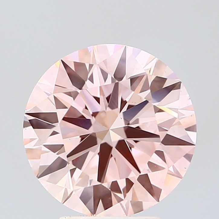 Ideal Loose Diamond - ROUND 4.01ct Fancy Intense Pink VS2: Ideal Loose Diamond - ROUND 4.01ct Fancy Intense Pink VS2 Source: This is a real non-mined Diamond that has been grown in a lab Shape: ROUND Carats: 4.01 Color: Fancy Intense Pink Certification: IGI V