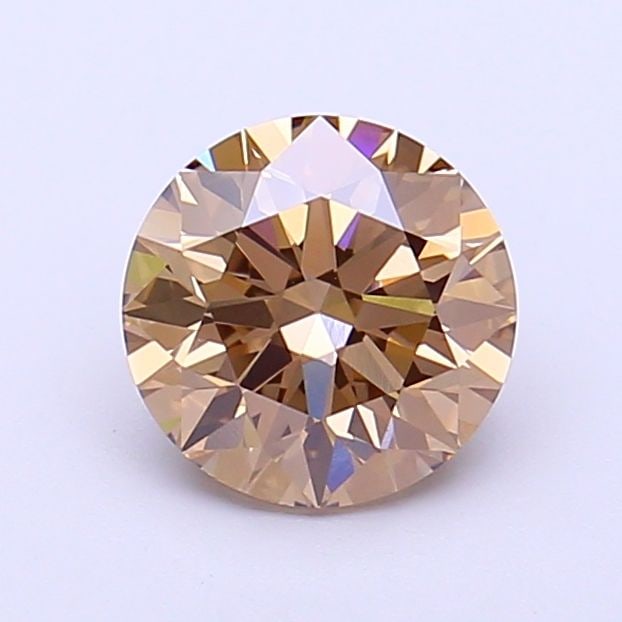 Ideal Loose Diamond - ROUND 1.3ct Fancy Light Brown VVS2 (1 of 1)