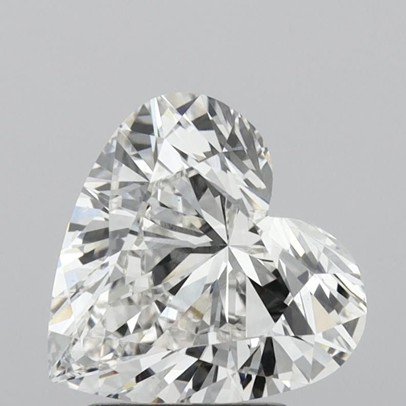Loose Diamond - HEART 2.38ct F VS1: Loose Diamond - HEART 2.38ct F VS1 Source: This is a real non-mined Diamond that has been grown in a lab Shape: HEART Carats: 2.38 Color: F Clarity: VS1 Certification: IGI Video: