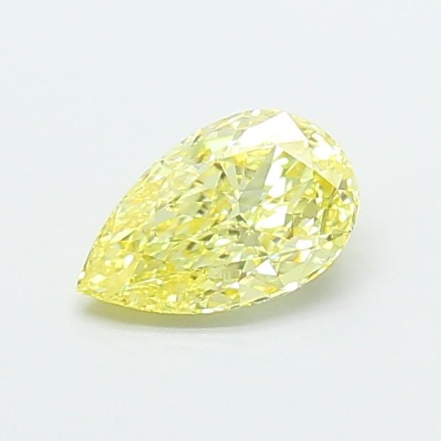 Loose Diamond - PEAR 0.75ct Fancy Intense Yellow VS1: Loose Diamond - PEAR 0.75ct Fancy Intense Yellow VS1 Source: This is a real non-mined Diamond that has been grown in a lab Shape: PEAR Carats: 0.75 Color: Fancy Intense Yellow Certification: IGI Video