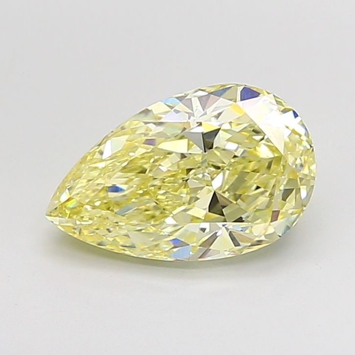 Loose Diamond - PEAR 3.04ct Fancy Yellow VS1: Loose Diamond - PEAR 3.04ct Fancy Yellow VS1 Source: This is a real non-mined Diamond that has been grown in a lab Shape: PEAR Carats: 3.04 Color: Fancy Yellow Certification: IGI Video: