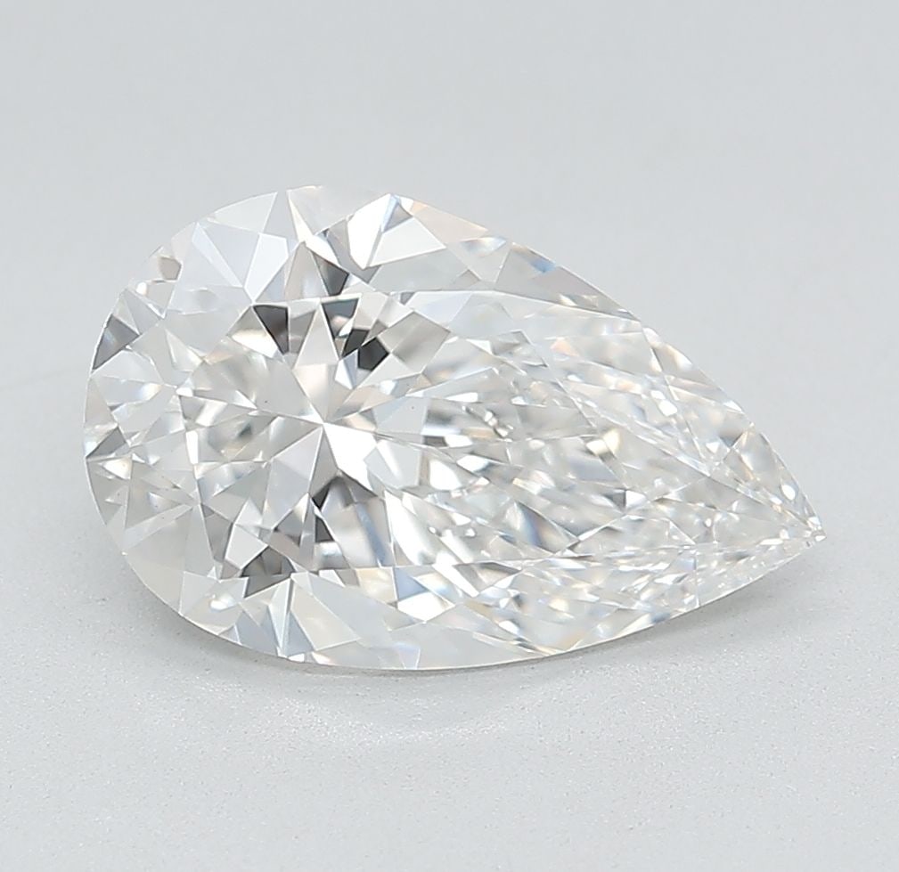 Loose Diamond - PEAR 2.78ct E VVS2: Loose Diamond - PEAR 2.78ct E VVS2 Source: This is a real non-mined Diamond that has been grown in a lab Shape: PEAR Carats: 2.78 Color: E Clarity: VVS2 Certification: IGI Video: