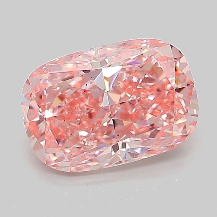 Loose Diamond - CUSHION MODIFIED 1.51ct Fancy Vivid Pink VS2: Loose Diamond - CUSHION MODIFIED 1.51ct Fancy Vivid Pink VS2 Source: This is a real non-mined Diamond that has been grown in a lab Shape: CUSHION MODIFIED Carats: 1.51 Color: Fancy Vivid Pink Certific