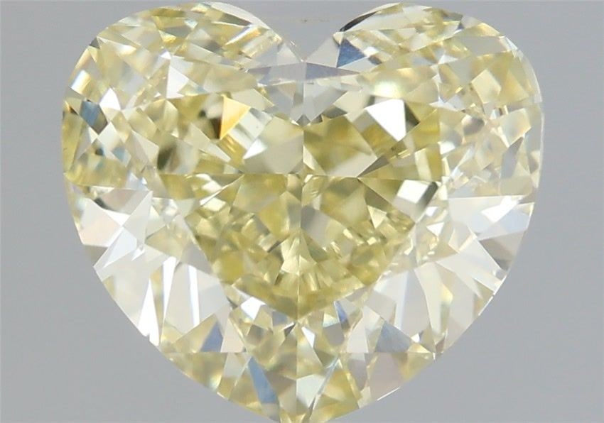 Loose Diamond - HEART 2.6ct Fancy Intense Yellow VVS2: Loose Diamond - HEART 2.6ct Fancy Intense Yellow VVS2 Source: This is a real non-mined Diamond that has been grown in a lab Shape: HEART Carats: 2.6 Color: Fancy Intense Yellow Certification: IGI Vide