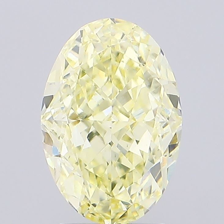 Loose Diamond - OVAL 3.02ct Fancy Yellow VVS2: Loose Diamond - OVAL 3.02ct Fancy Yellow VVS2 Source: This is a real non-mined Diamond that has been grown in a lab Shape: OVAL Carats: 3.02 Color: Fancy Yellow Certification: IGI Video: