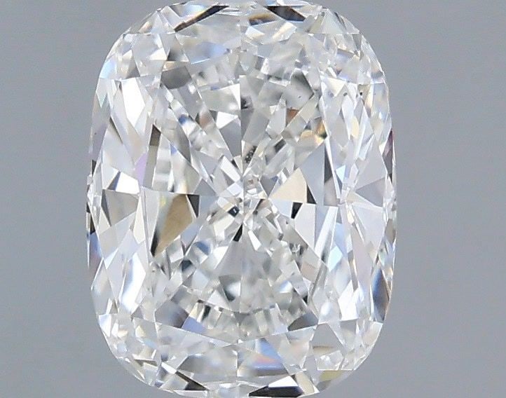 Loose Diamond - CUSHION MODIFIED 1.23ct E VS2: Loose Diamond - CUSHION MODIFIED 1.23ct E VS2 Source: This is a real non-mined Diamond that has been grown in a lab Shape: CUSHION MODIFIED Carats: 1.23 Color: E Clarity: VS2 Certification: IGI Video: