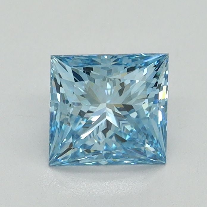Loose Diamond - PRINCESS 0.9ct Fancy Vivid Blue VS1: Loose Diamond - PRINCESS 0.9ct Fancy Vivid Blue VS1 Source: This is a real non-mined Diamond that has been grown in a lab Shape: PRINCESS Carats: 0.9 Color: Fancy Vivid Blue Certification: IGI Video: