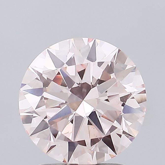 Loose Diamond - ROUND 2.07ct Fancy Intense Pink VS1: Loose Diamond - ROUND 2.07ct Fancy Intense Pink VS1 Source: This is a real non-mined Diamond that has been grown in a lab Shape: ROUND Carats: 2.07 Color: Fancy Intense Pink Certification: IGI Video: