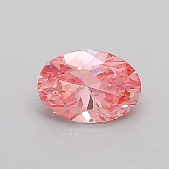 Loose Diamond - OVAL 0.43ct Fancy Vivid Pink VVS2: Loose Diamond - OVAL 0.43ct Fancy Vivid Pink VVS2 Source: This is a real non-mined Diamond that has been grown in a lab Shape: OVAL Carats: 0.43 Color: Fancy Vivid Pink Certification: IGI Video: