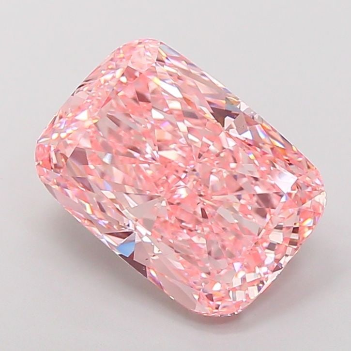 Loose Diamond - CUSHION MODIFIED 10.02ct Fancy Vivid Pink VS2: Loose Diamond - CUSHION MODIFIED 10.02ct Fancy Vivid Pink VS2 Source: This is a real non-mined Diamond that has been grown in a lab Shape: CUSHION MODIFIED Carats: 10.02 Color: Fancy Vivid Pink Certif