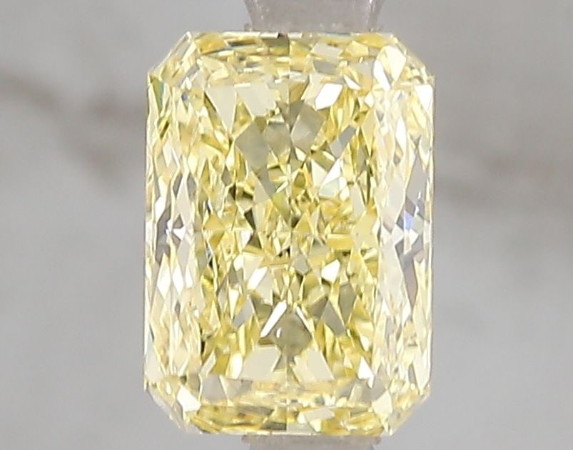 Loose Diamond - RADIANT 1.5ct Fancy Vivid Yellow VS2: Loose Diamond - RADIANT 1.5ct Fancy Vivid Yellow VS2 Source: This is a real non-mined Diamond that has been grown in a lab Shape: RADIANT Carats: 1.5 Color: Fancy Vivid Yellow Certification: IGI