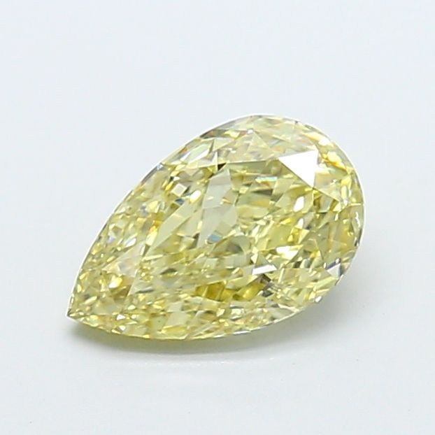 Loose Diamond - PEAR 1.5ct Fancy Yellow VS2: Loose Diamond - PEAR 1.5ct Fancy Yellow VS2 Source: This is a real non-mined Diamond that has been grown in a lab Shape: PEAR Carats: 1.5 Color: Fancy Yellow Certification: IGI Video: