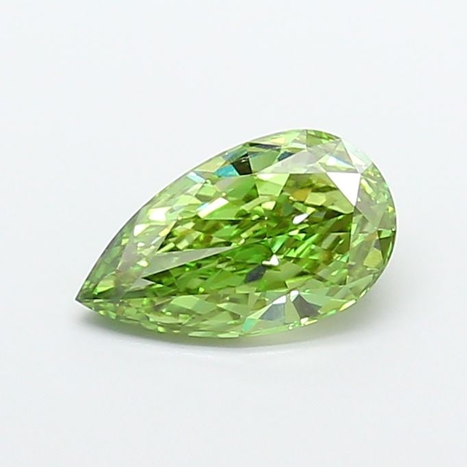 Loose Diamond - PEAR 2.69ct Fancy Vivid Green VS1: Loose Diamond - PEAR 2.69ct Fancy Vivid Green VS1 Source: This is a real non-mined Diamond that has been grown in a lab Shape: PEAR Carats: 2.69 Color: Fancy Vivid Green Certification: IGI Video: