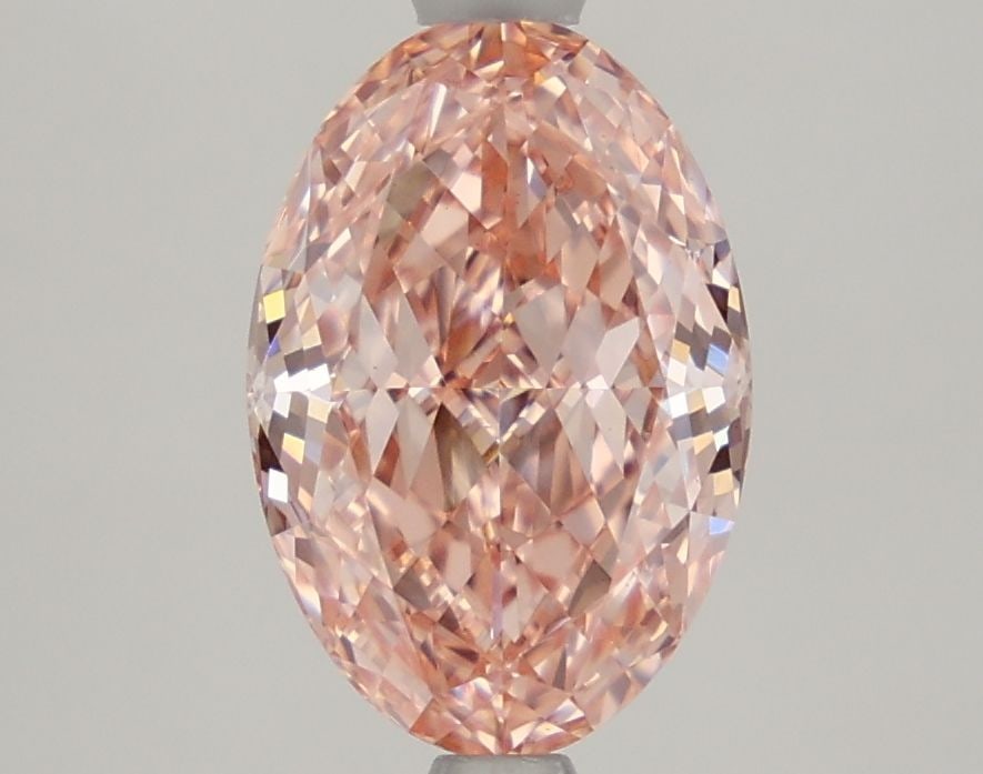 Loose Diamond - OVAL 2.28ct Fancy Vivid Pink VS1: Loose Diamond - OVAL 2.28ct Fancy Vivid Pink VS1 Source: This is a real non-mined Diamond that has been grown in a lab Shape: OVAL Carats: 2.28 Color: Fancy Vivid Pink Certification: IGI Video: