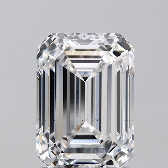 Loose Diamond - EMERALD 2.02ct D VS2: Loose Diamond - EMERALD 2.02ct D VS2 Source: This is a real non-mined Diamond that has been grown in a lab Shape: EMERALD Carats: 2.02 Color: D Clarity: VS2 Certification: IGI Video: