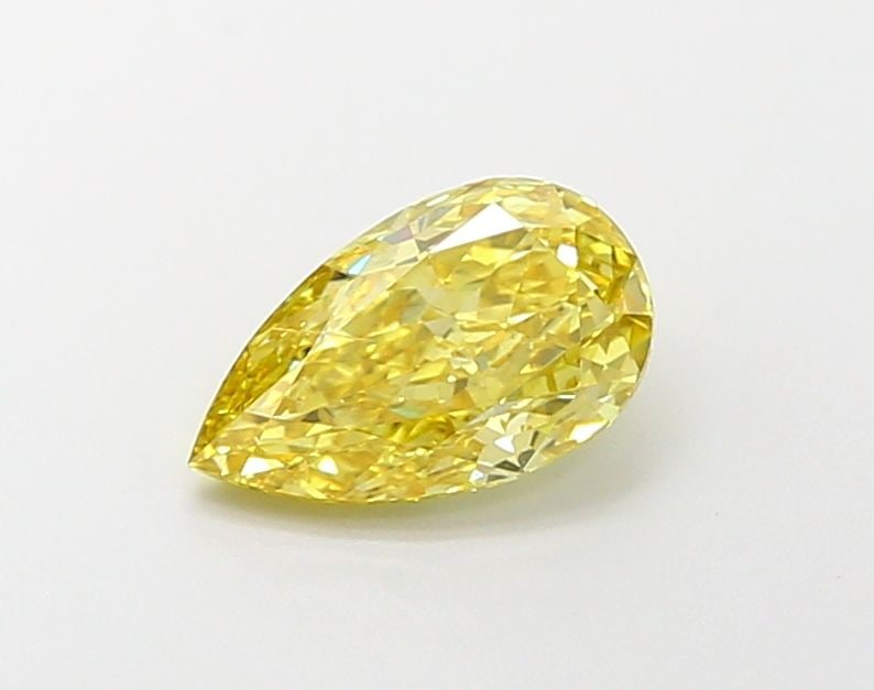 Loose Diamond - PEAR 1.57ct Fancy Vivid Yellow SI2: Loose Diamond - PEAR 1.57ct Fancy Vivid Yellow SI2 Source: This is a real non-mined Diamond that has been grown in a lab Shape: PEAR Carats: 1.57 Color: Fancy Vivid Yellow Certification: IGI Video: