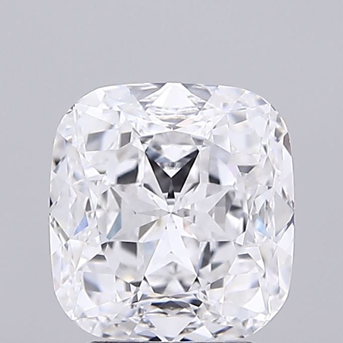 Loose Diamond - CUSHION MODIFIED 3.3ct D VVS2: Loose Diamond - CUSHION MODIFIED 3.3ct D VVS2 Source: This is a real non-mined Diamond that has been grown in a lab Shape: CUSHION MODIFIED Carats: 3.3 Color: D Clarity: VVS2 Certification: IGI Video: