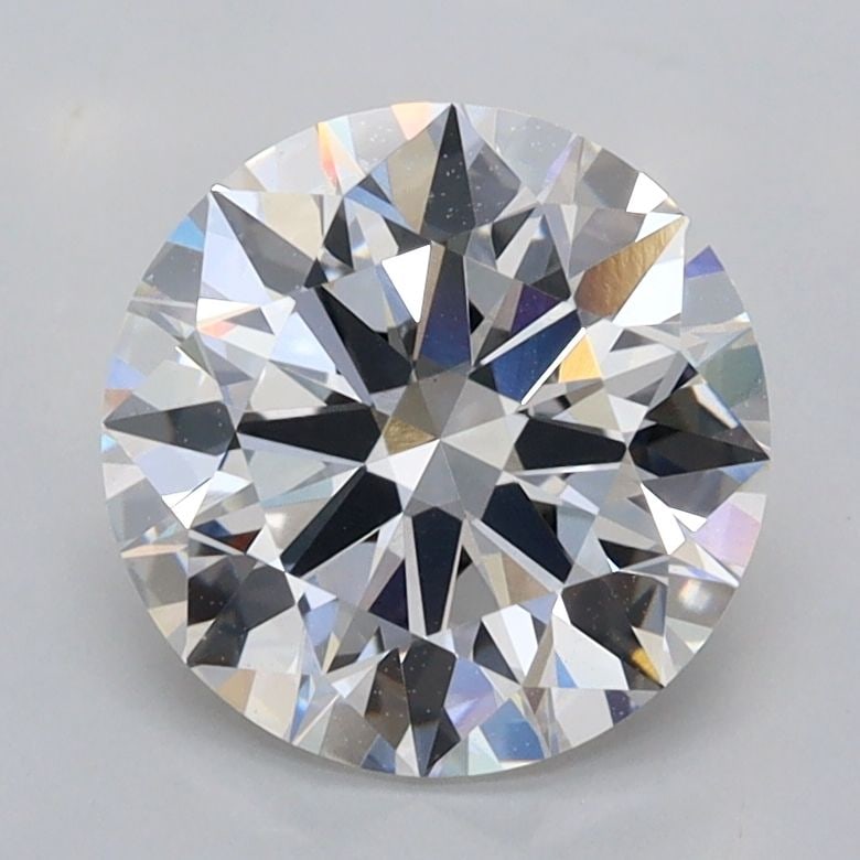 Ideal Loose Diamond - ROUND 2.06ct F VVS2: Ideal Loose Diamond - ROUND 2.06ct F VVS2 Source: This is a real non-mined Diamond that has been grown in a lab Shape: ROUND Carats: 2.06 Color: F Clarity: VVS2 Certification: IGI Video: