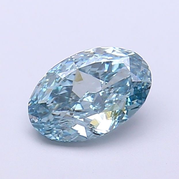 Loose Diamond - OVAL 1.03ct Fancy Vivid Blue VS2: Loose Diamond - OVAL 1.03ct Fancy Vivid Blue VS2 Source: This is a real non-mined Diamond that has been grown in a lab Shape: OVAL Carats: 1.03 Color: Fancy Vivid Blue Certification: IGI Video: