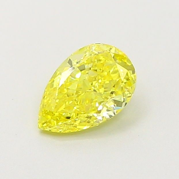 Loose Diamond - PEAR 0.61ct Fancy Intense Yellow VVS1: Loose Diamond - PEAR 0.61ct Fancy Intense Yellow VVS1 Source: This is a real non-mined Diamond that has been grown in a lab Shape: PEAR Carats: 0.61 Color: Fancy Intense Yellow Certification: IGI Vide
