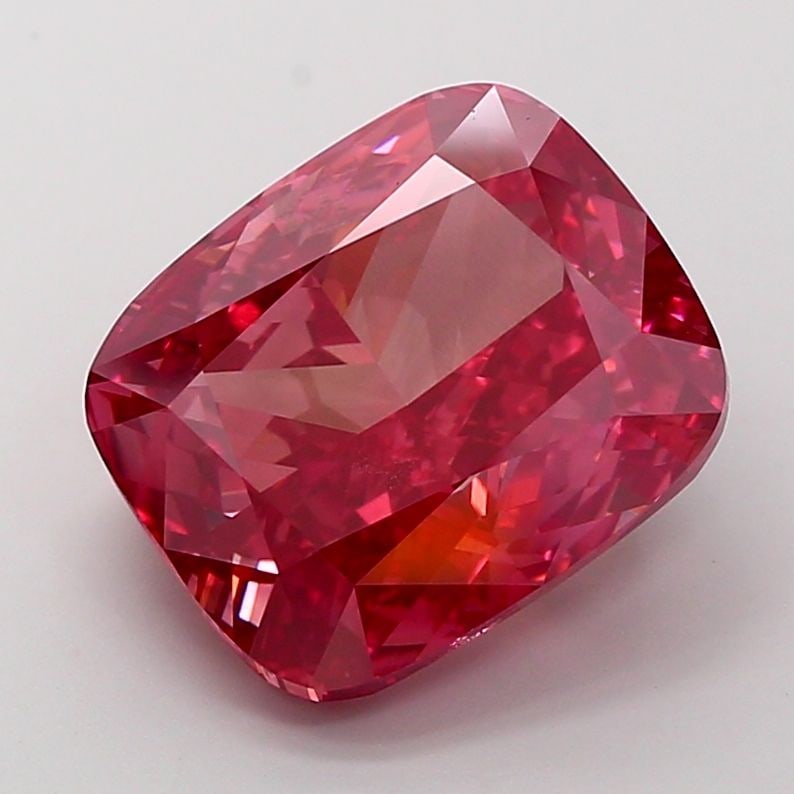 Loose Diamond - CUSHION MODIFIED 10.01ct Fancy Vivid Pink VS2 (1 of 1)
