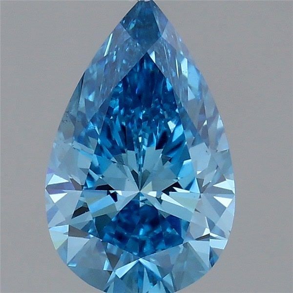 Loose Diamond - PEAR 1.0ct Fancy Vivid Blue VS2: Loose Diamond - PEAR 1.0ct Fancy Vivid Blue VS2 Source: This is a real non-mined Diamond that has been grown in a lab Shape: PEAR Carats: 1.0 Color: Fancy Vivid Blue Certification: IGI Video: