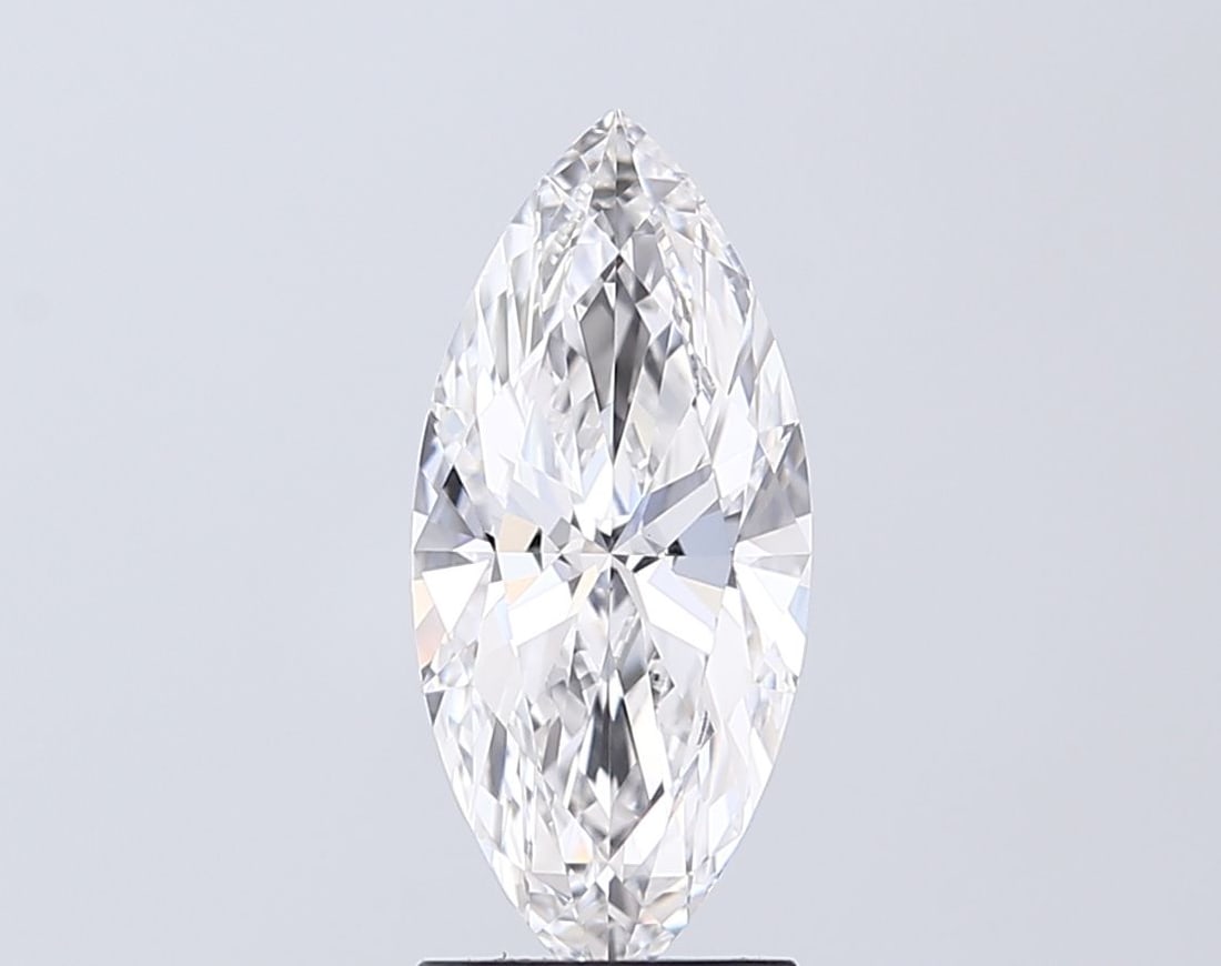 Loose Diamond - MARQUISE 2.05ct D VVS2: Loose Diamond - MARQUISE 2.05ct D VVS2 Source: This is a real non-mined Diamond that has been grown in a lab Shape: MARQUISE Carats: 2.05 Color: D Clarity: VVS2 Certification: IGI Video:
