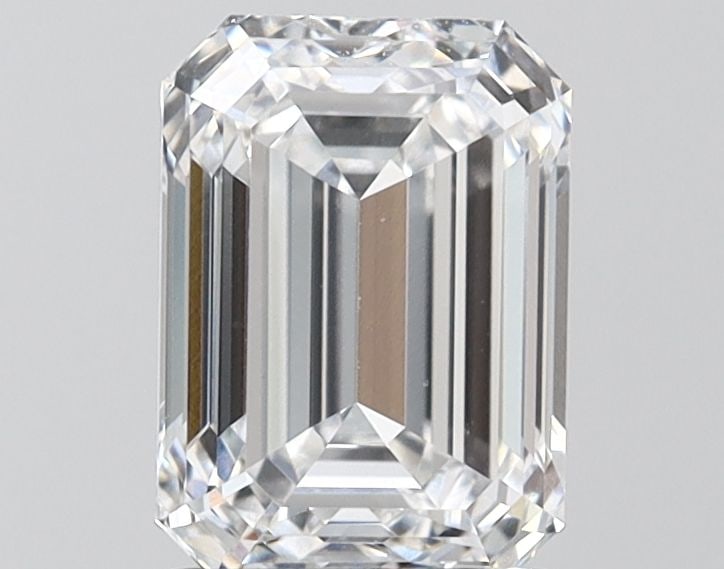 Loose Diamond - EMERALD 2.06ct D VVS1: Loose Diamond - EMERALD 2.06ct D VVS1 Source: This is a real non-mined Diamond that has been grown in a lab Shape: EMERALD Carats: 2.06 Color: D Clarity: VVS1 Certification: IGI Video: