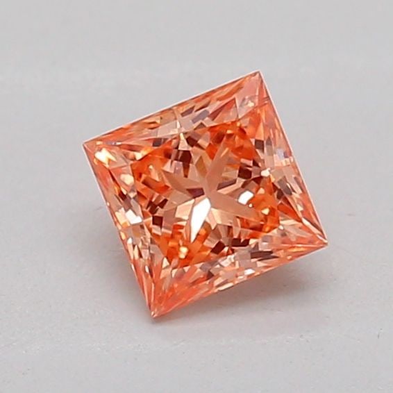 Loose Diamond - PRINCESS 0.27ct Fancy Intense Brownish Orange VS1: Loose Diamond - PRINCESS 0.27ct Fancy Intense Brownish Orange VS1 Source: This is a real non-mined Diamond that has been grown in a lab Shape: PRINCESS Carats: 0.27 Color: Fancy Intense Brownish Orang