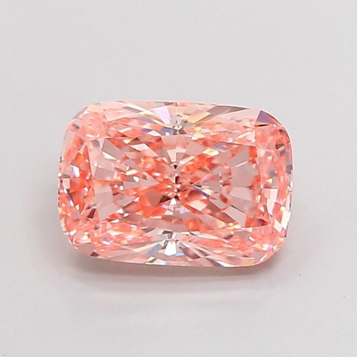 Loose Diamond - CUSHION MODIFIED 2.03ct Fancy Intense Pink VVS2: Loose Diamond - CUSHION MODIFIED 2.03ct Fancy Intense Pink VVS2 Source: This is a real non-mined Diamond that has been grown in a lab Shape: CUSHION MODIFIED Carats: 2.03 Color: Fancy Intense Pink Cer