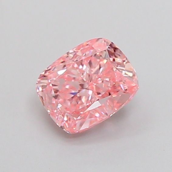 Loose Diamond - CUSHION MODIFIED 0.71ct Fancy Vivid Pink VS1: Loose Diamond - CUSHION MODIFIED 0.71ct Fancy Vivid Pink VS1 Source: This is a real non-mined Diamond that has been grown in a lab Shape: CUSHION MODIFIED Carats: 0.71 Color: Fancy Vivid Pink Certific