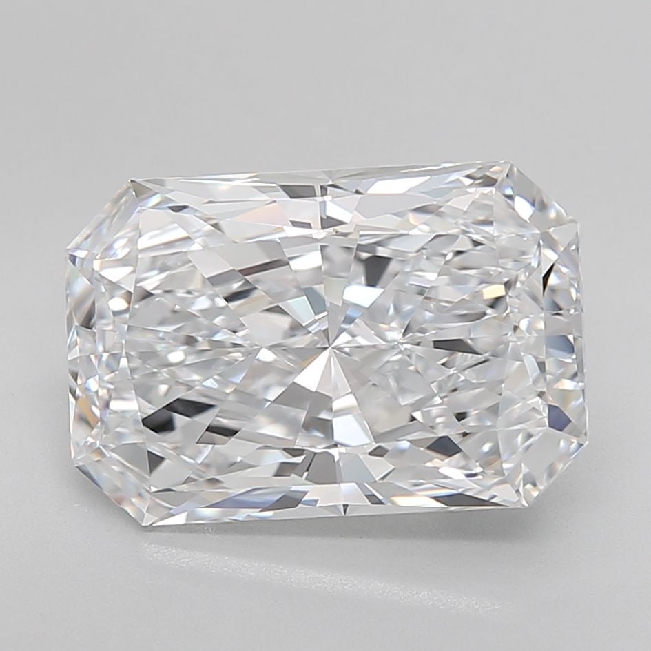 Loose Diamond - RADIANT 5.5ct E IF: Loose Diamond - RADIANT 5.5ct E IF Source: This is a real non-mined Diamond that has been grown in a lab Shape: RADIANT Carats: 5.5 Color: E Clarity: IF Certification: IGI Video: