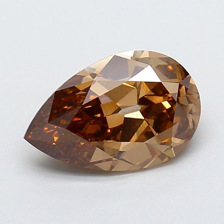 Loose Diamond - PEAR 2.69ct Fancy Brown VVS2: Loose Diamond - PEAR 2.69ct Fancy Brown VVS2 Source: This is a real non-mined Diamond that has been grown in a lab Shape: PEAR Carats: 2.69 Color: Fancy Brown Certification: IGI Video:
