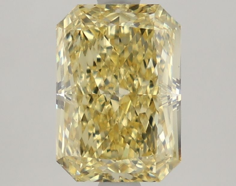 Loose Diamond - RADIANT 2.65ct Fancy Intense Yellow VS1: Loose Diamond - RADIANT 2.65ct Fancy Intense Yellow VS1 Source: This is a real non-mined Diamond that has been grown in a lab Shape: RADIANT Carats: 2.65 Color: Fancy Intense Yellow Certification: IGI