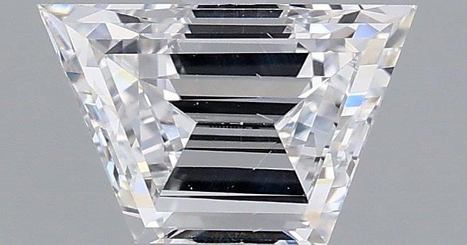 Loose Diamond - TRAPEZOID 1.04ct D VS2: Loose Diamond - TRAPEZOID 1.04ct D VS2 Source: This is a real non-mined Diamond that has been grown in a lab Shape: TRAPEZOID Carats: 1.04 Color: D Clarity: VS2 Certification: IGI Video: