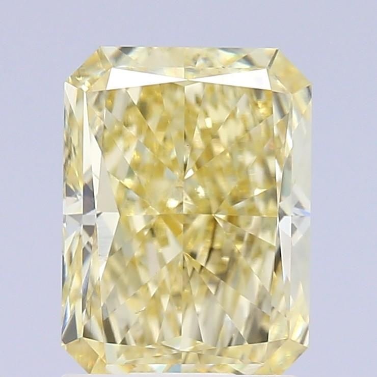 Loose Diamond - RADIANT 2.0ct Fancy Intense Yellow VS2: Loose Diamond - RADIANT 2.0ct Fancy Intense Yellow VS2 Source: This is a real non-mined Diamond that has been grown in a lab Shape: RADIANT Carats: 2.0 Color: Fancy Intense Yellow Certification: IGI V