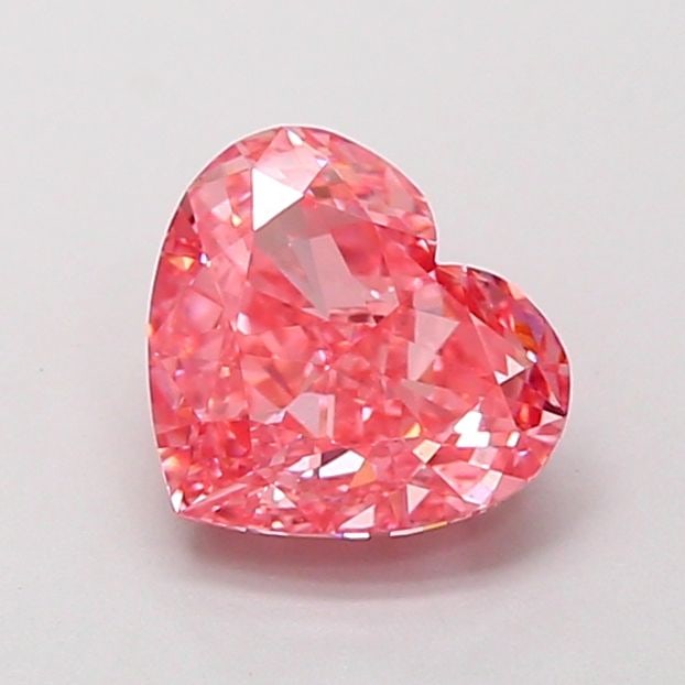 Loose Diamond - HEART 1.5ct Fancy Vivid Pink VVS2: Loose Diamond - HEART 1.5ct Fancy Vivid Pink VVS2 Source: This is a real non-mined Diamond that has been grown in a lab Shape: HEART Carats: 1.5 Color: Fancy Vivid Pink Certification: IGI Video: