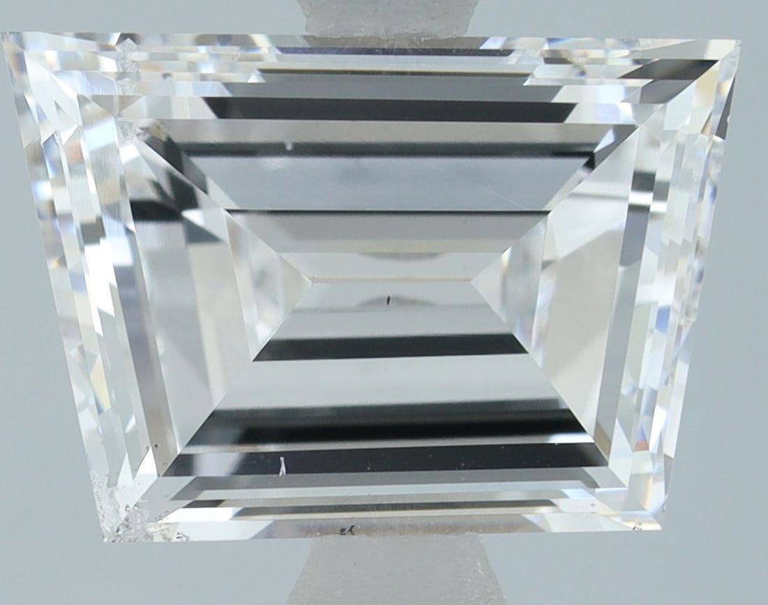 Loose Diamond - TAPERED BAGUETTE 1.5ct D SI1: Loose Diamond - TAPERED BAGUETTE 1.5ct D SI1 Source: This is a real non-mined Diamond that has been grown in a lab Shape: TAPERED BAGUETTE Carats: 1.5 Color: D Clarity: SI1 Certification: IGI Video: