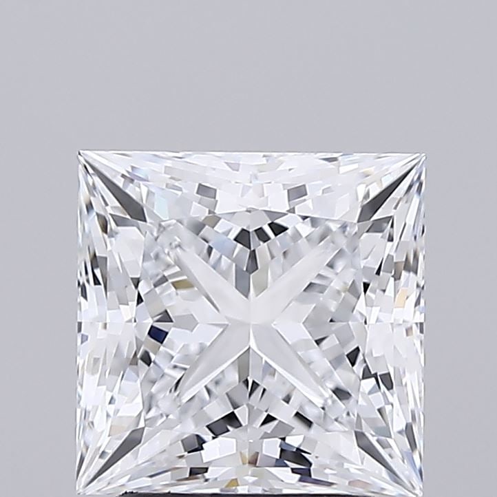 Loose Diamond - PRINCESS 2.58ct D VVS1: Loose Diamond - PRINCESS 2.58ct D VVS1 Source: This is a real non-mined Diamond that has been grown in a lab Shape: PRINCESS Carats: 2.58 Color: D Clarity: VVS1 Certification: IGI Video: