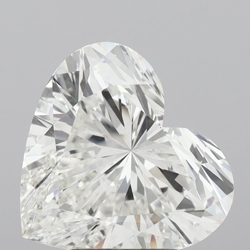 Loose Diamond - HEART 3.54ct G VS1: Loose Diamond - HEART 3.54ct G VS1 Source: This is a real non-mined Diamond that has been grown in a lab Shape: HEART Carats: 3.54 Color: G Clarity: VS1 Certification: IGI Video: