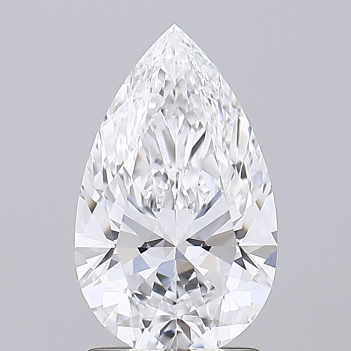 Loose Diamond - PEAR 1.58ct D IF: Loose Diamond - PEAR 1.58ct D IF Source: This is a real non-mined Diamond that has been grown in a lab Shape: PEAR Carats: 1.58 Color: D Clarity: IF Certification: GCAL Video:
