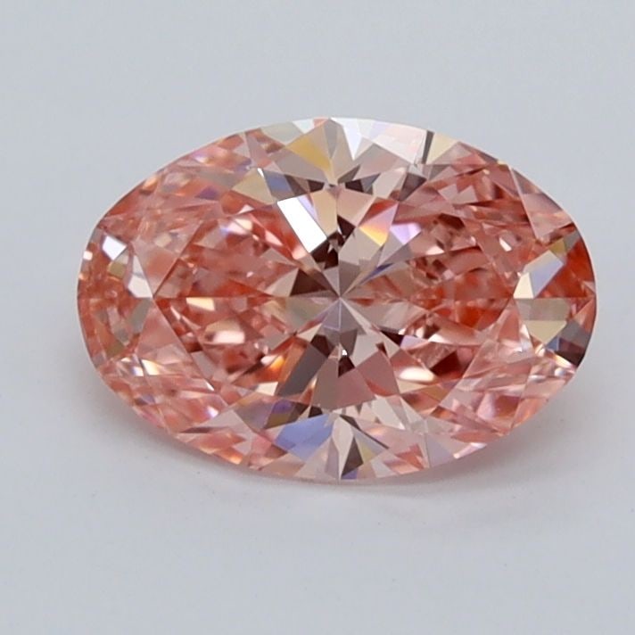 Loose Diamond - OVAL 0.96ct Fancy Vivid Pink VVS1: Loose Diamond - OVAL 0.96ct Fancy Vivid Pink VVS1 Source: This is a real non-mined Diamond that has been grown in a lab Shape: OVAL Carats: 0.96 Color: Fancy Vivid Pink Certification: IGI Video: